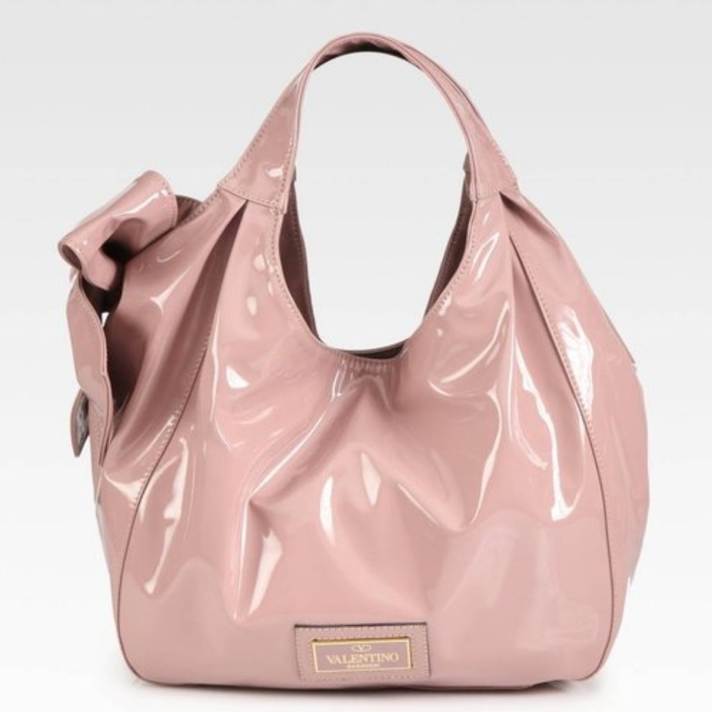 Valentino Garavani blush nuage bow bag